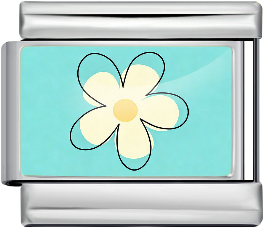 Italian Charm Chain – Floral