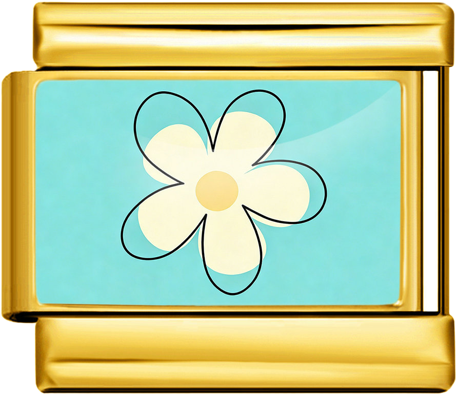 Italian Charm Chain – Floral
