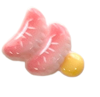 Strawberry Resin Craft Charms