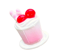 Snowflake Ice Cream Resin Charms