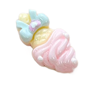 Snowflake Ice Cream Resin Charms