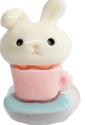 Cute Bunny Resin Charms
