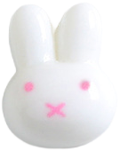 Bunny Nail Polish Resin Charm