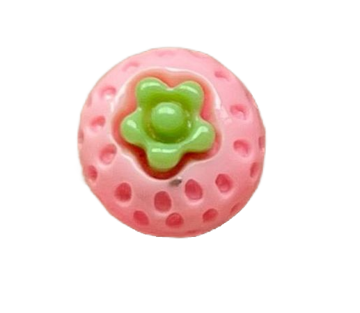 Mini Strawberry Perfume Resin Charm