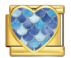 Italian Charm Pendant – Heart (8039)