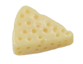 Mini Cheese Cube Silicone Charm