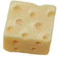 Mini Cheese Resin Charms