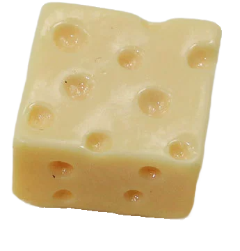 Mini Cheese Resin Charms