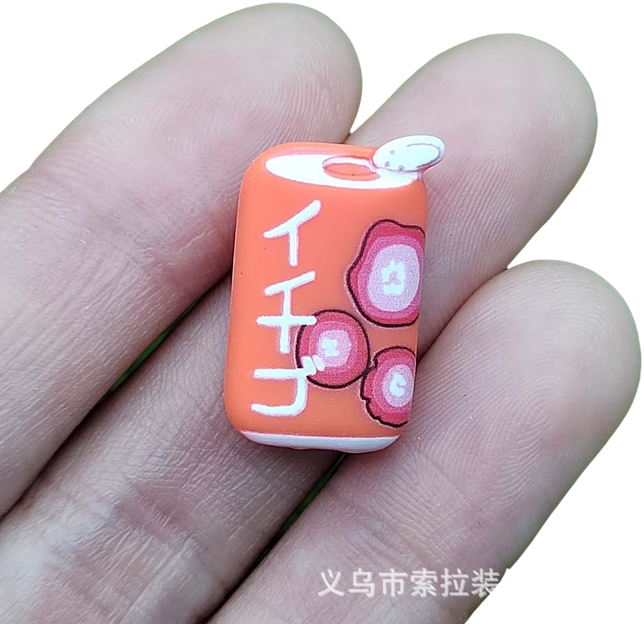 Mini Drink Bottle Resin Charms
