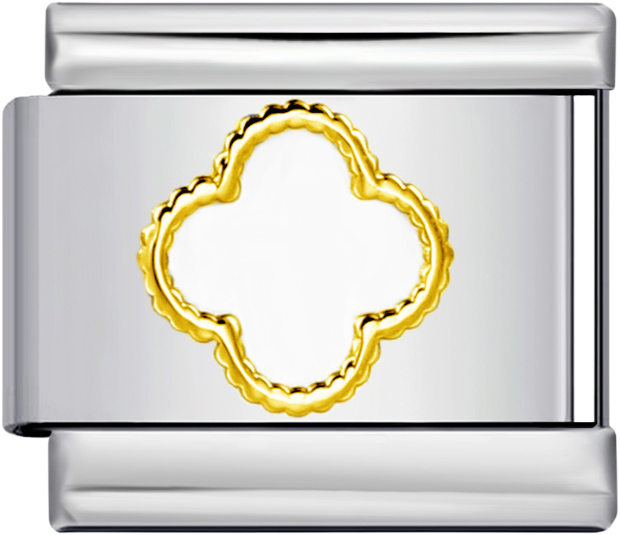 Italian Charm Necklace – Gold & Silver (1289)