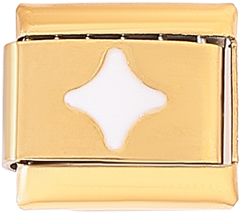 Italian Charm Chain – Pink & Gold