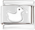 Italian Charm Ring – Duck – Yellow