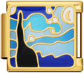 Italian Charm Bracelet – Landscape – Gold