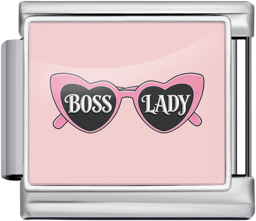 Italian Charm Ring – Pink