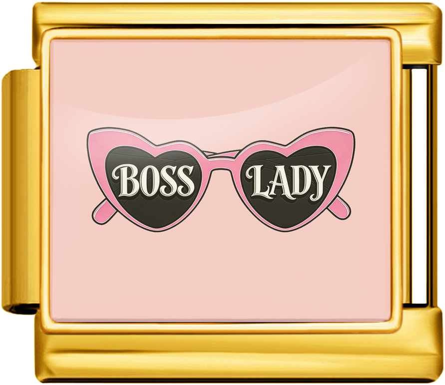 Italian Charm Ring – Pink