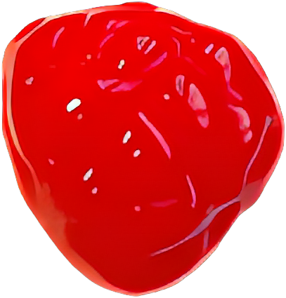 Mini Strawberry Resin Charms (1402)